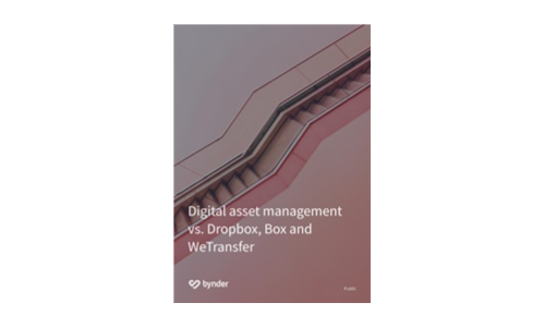 Digital Asset Management vs. Dropbox, Box und WeTransfer