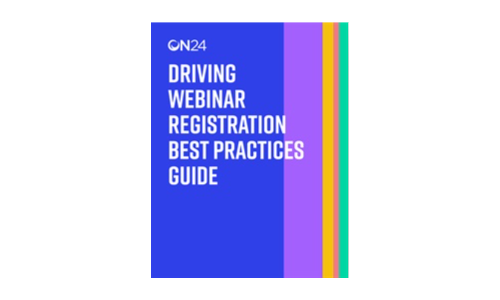 Fahren Sie Best Practices Guide für Webinarregistrierung